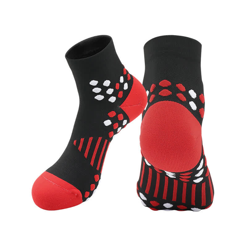 Knöchel-Kompressionssocken zum Radfahren mit gezielter Unterstützung (4 Paar)