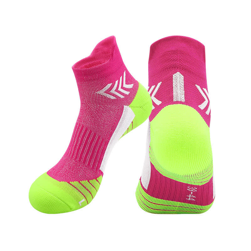 Kompressionssocken zum Laufen mit Grafikdruck (4 Paar)