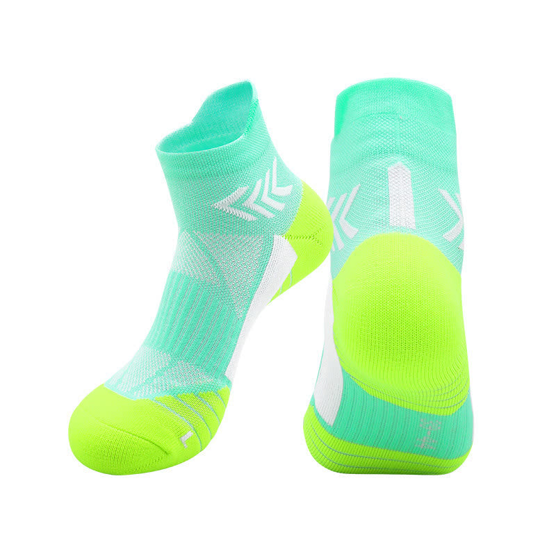 Kompressionssocken zum Laufen mit Grafikdruck (4 Paar)