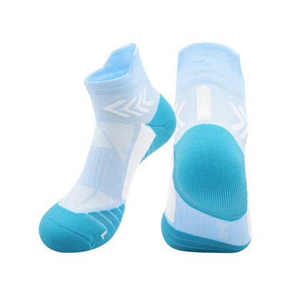 Kompressionssocken zum Laufen mit Grafikdruck (4 Paar)