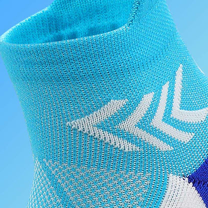 Kompressionssocken zum Laufen mit Grafikdruck (4 Paar)