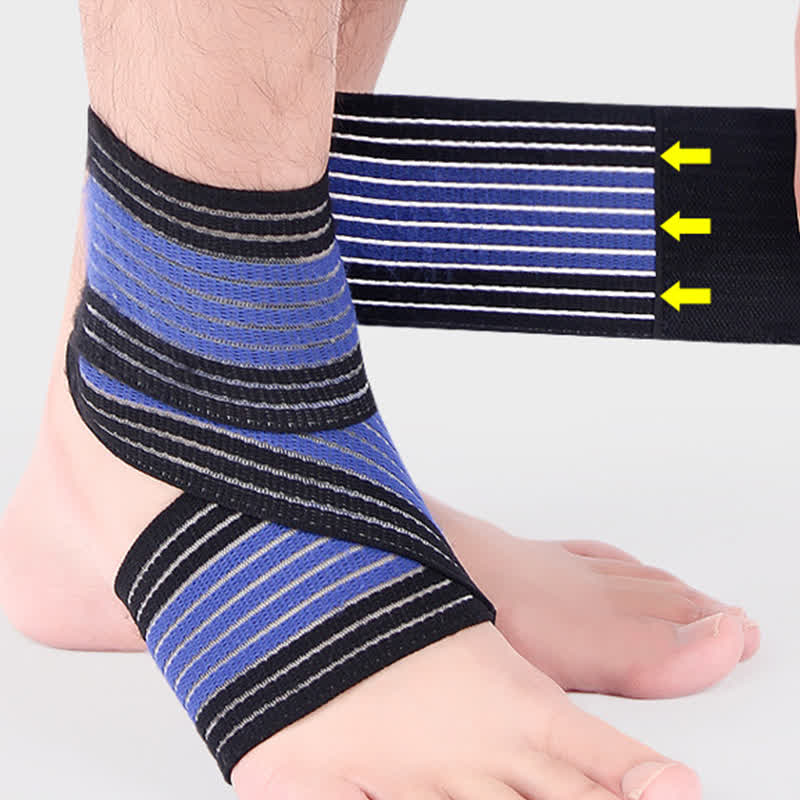 Dünne, elastische Knöchelstützen mit Klettverschluss - image 3