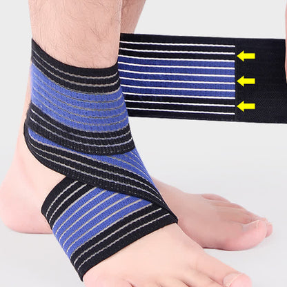 Dünne, elastische Knöchelstützen mit Klettverschluss - image 2