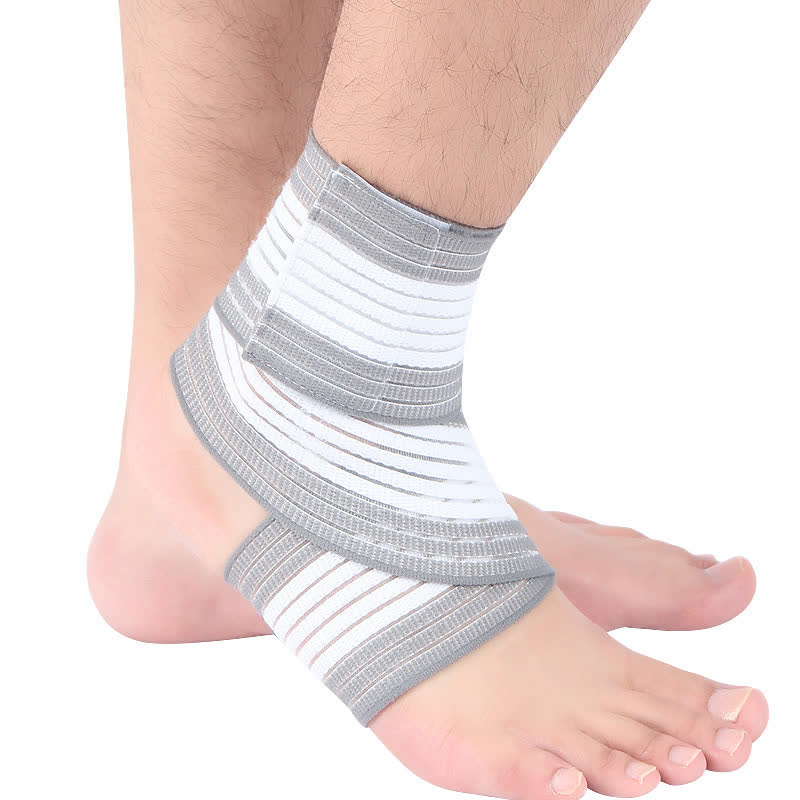 Dünne, elastische Knöchelstützen mit Klettverschluss - Grau - Einheitsgröße - image 6