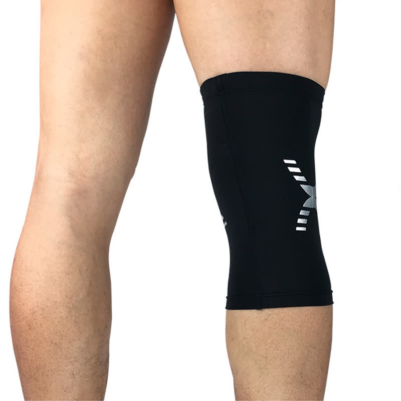Atmungsaktive elastische Kompressions-Sport-Knieschoner - image 3