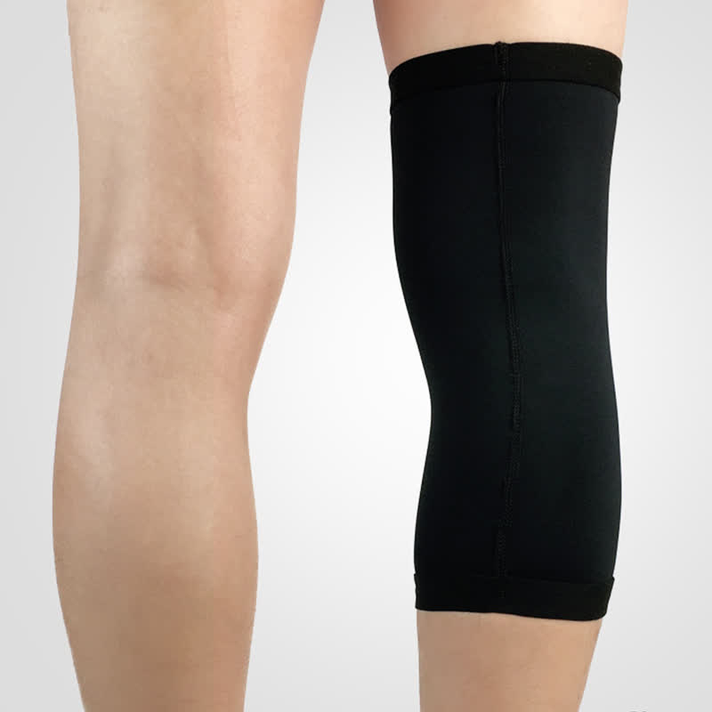 Atmungsaktive elastische Kompressions-Sport-Knieschoner - image 1