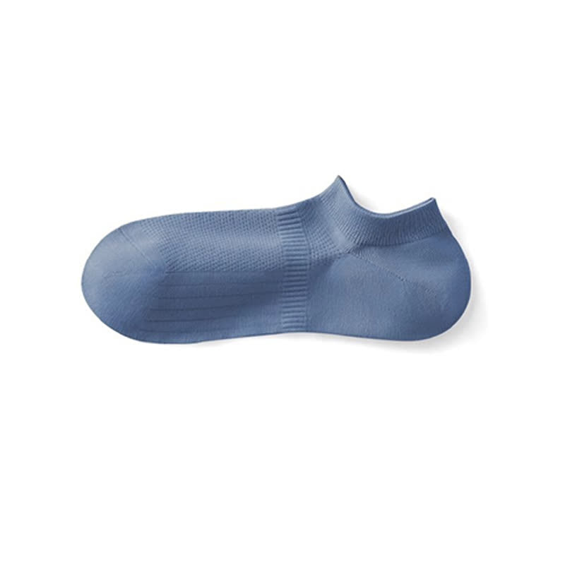 Atmungsaktive, schweißableitende Füßlinge aus Baumwolle (7 Paar) - Marineblau - EU39-44 (US6-10) - image 10