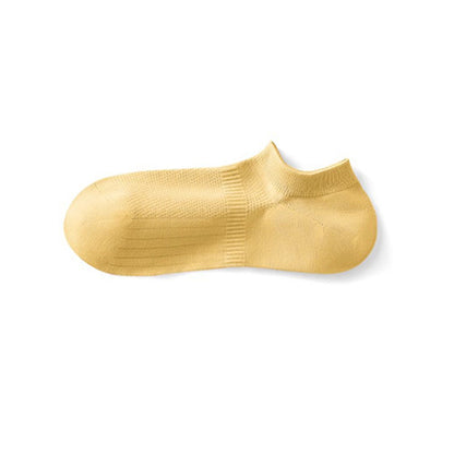 Atmungsaktive, schweißableitende Füßlinge aus Baumwolle (7 Paar)