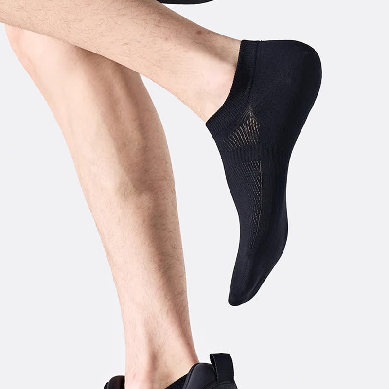 Atmungsaktive, schweißableitende Füßlinge aus Baumwolle (7 Paar)