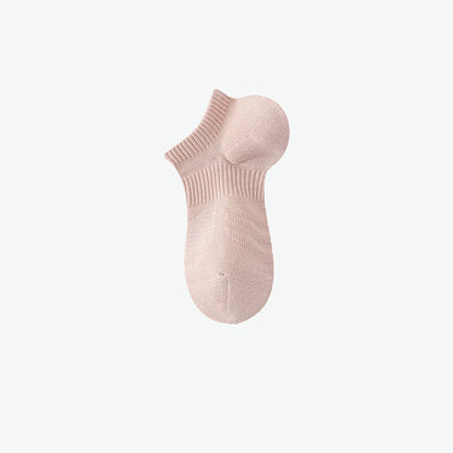 Einfarbige Sport-Füßlinge aus Baumwolle (7 Paar)