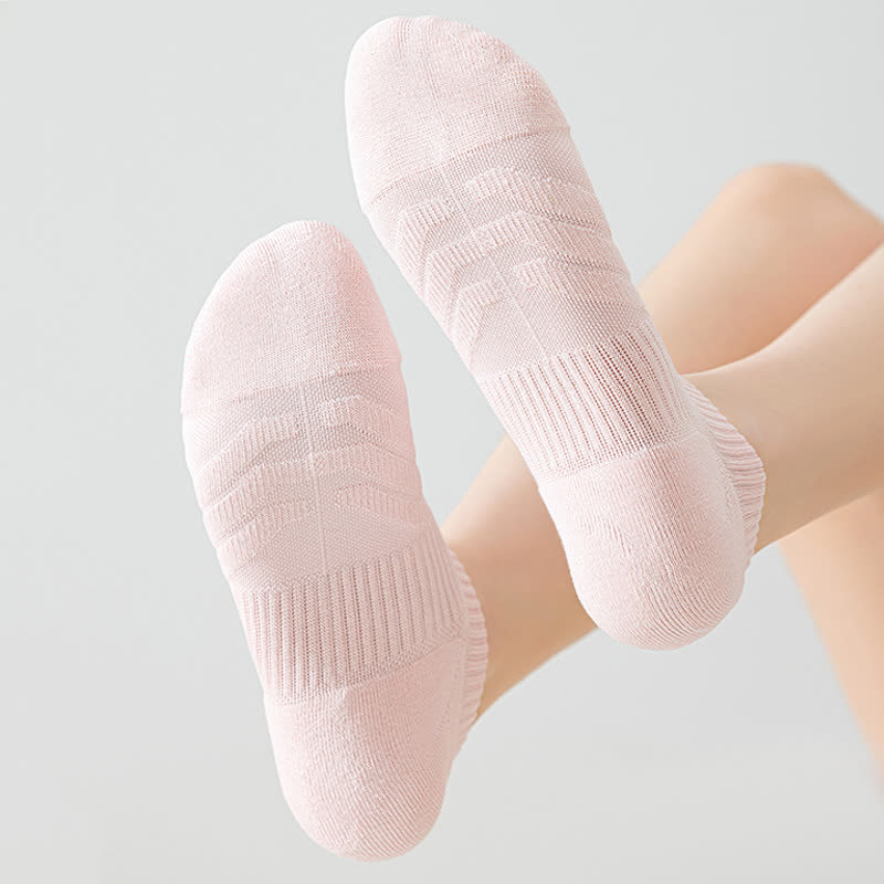 Einfarbige Sport-Füßlinge aus Baumwolle (7 Paar)