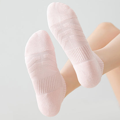 Einfarbige Sport-Füßlinge aus Baumwolle (7 Paar)