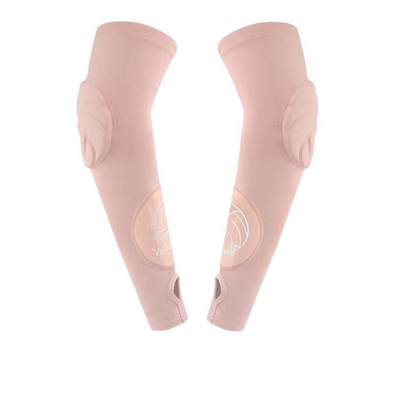 Fingerschlaufen-Sportarm-Kompressionsmanschette - Rosa - XL - image 9