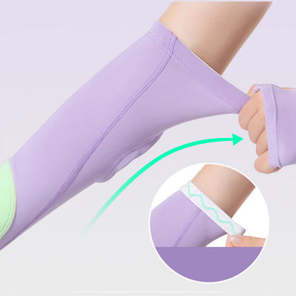 Fingerschlaufen-Sportarm-Kompressionsmanschette