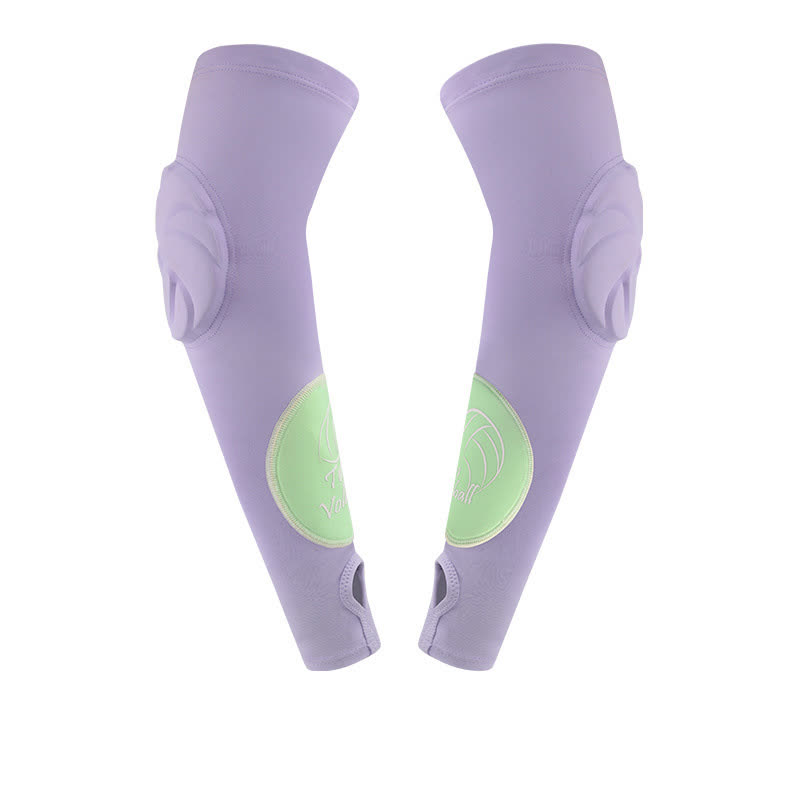 Fingerschlaufen-Sportarm-Kompressionsmanschette - Lila - XL - image 7