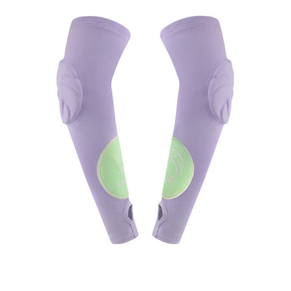 Fingerschlaufen-Sportarm-Kompressionsmanschette - Lila - XL - image 7