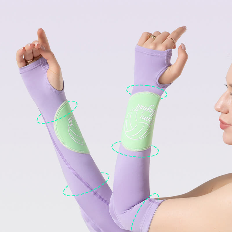 Fingerschlaufen-Sportarm-Kompressionsmanschette - image 5