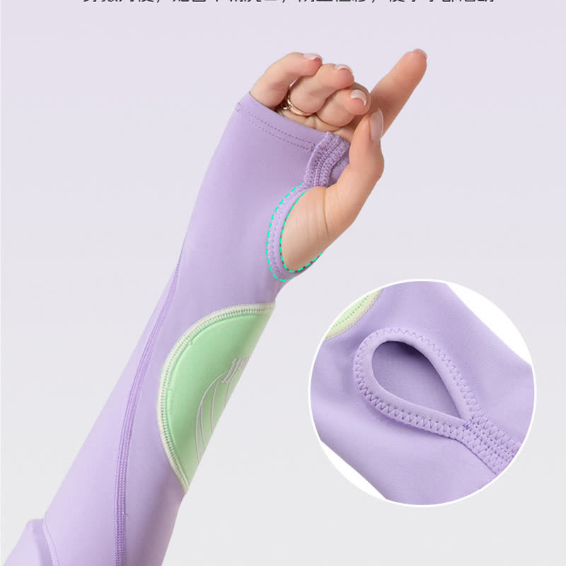 Fingerschlaufen-Sportarm-Kompressionsmanschette - image 2