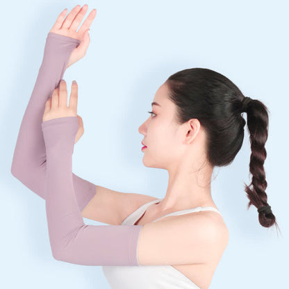 Sonnenschutz-Armmanschetten mit Fingerschlaufe