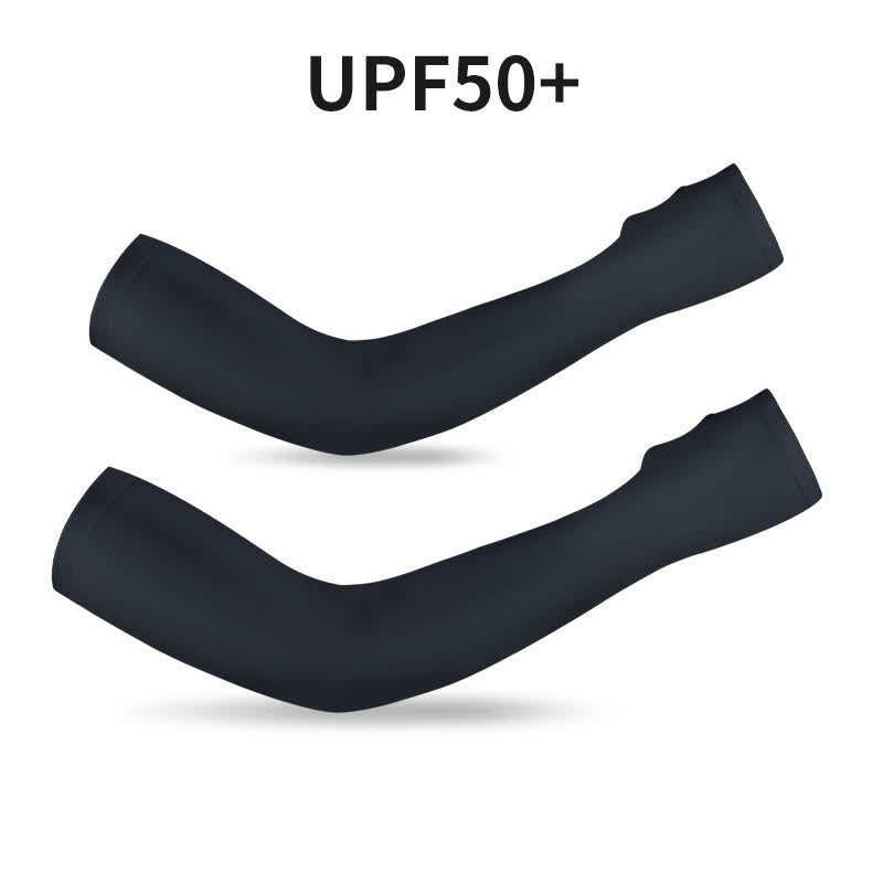 Sonnenschutz-Armmanschetten mit Fingerschlaufe - Schwarz - XXL - image 9