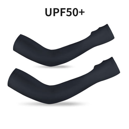 Sonnenschutz-Armmanschetten mit Fingerschlaufe - Schwarz - XXL - image 9