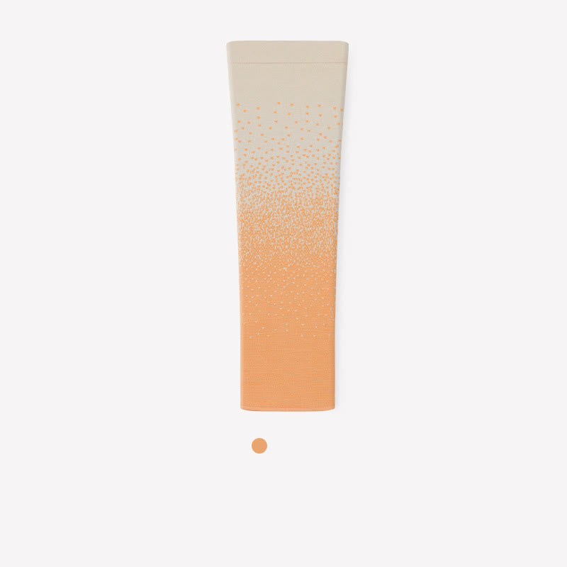 Atmungsaktive Sport-Oberschenkelstulpen mit Farbverlauf - Orange - XL - image 9