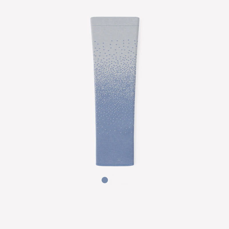 Atmungsaktive Sport-Oberschenkelstulpen mit Farbverlauf - Blau - XL - image 11