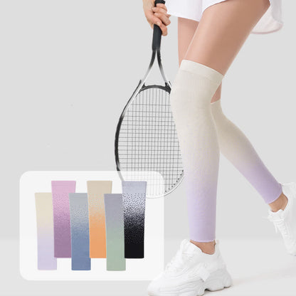 Atmungsaktive Sport-Oberschenkelmanschetten mit Farbverlauf