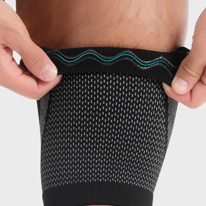 Sportliche Anti-Rutsch-Kompressions-Oberschenkelmanschette