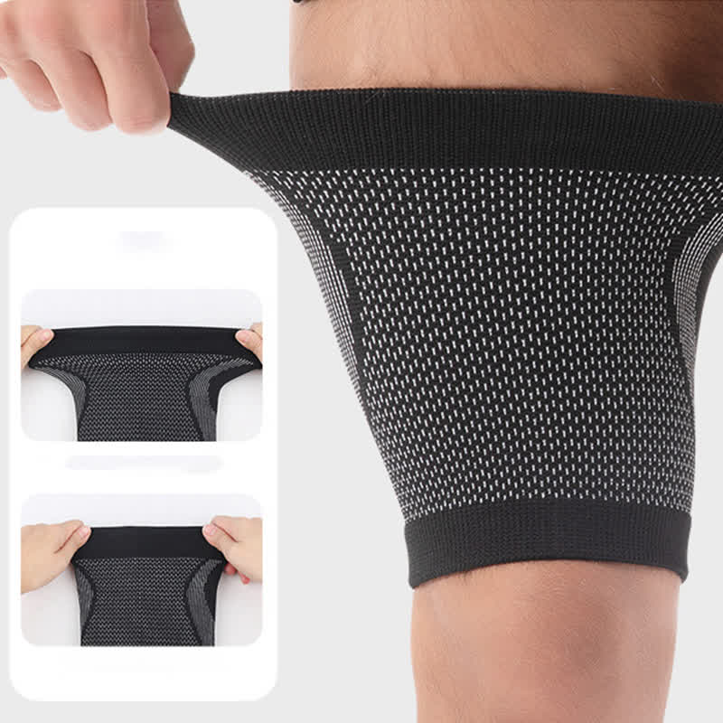 Sportliche Anti-Rutsch-Kompressions-Oberschenkelmanschette