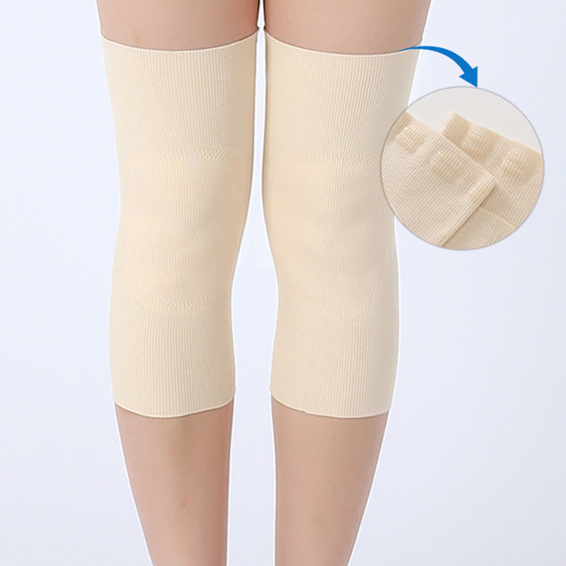 Modale Anti-Rutsch-Kniebandagen - Beige - XL - image 7