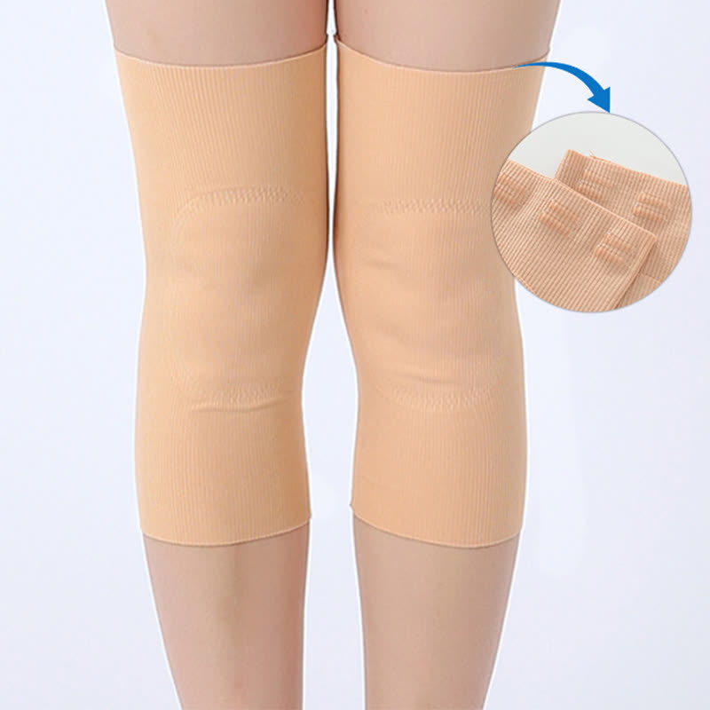 Modale Anti-Rutsch-Kniebandagen - Nackt - XL - image 9