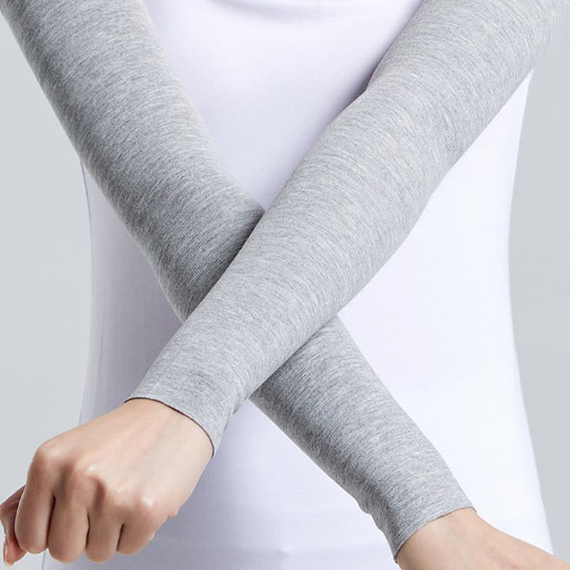 Lange Modal-Armstulpen (2 Paar)