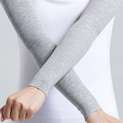 Lange Modal-Armstulpen (2 Paar)