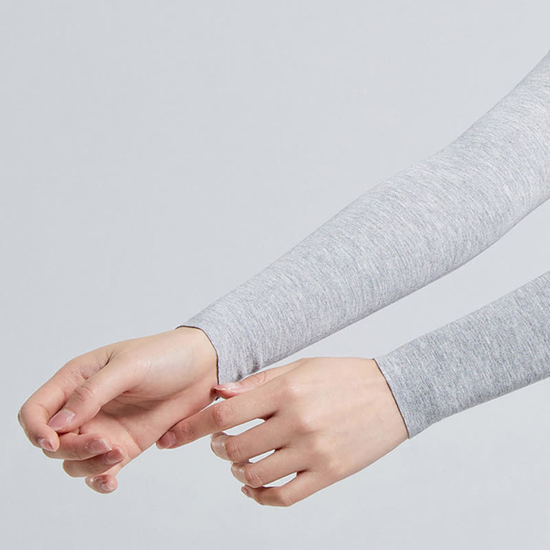 Lange Modal-Armstulpen (2 Paar)