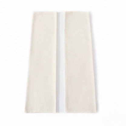 Einfarbige, atmungsaktive Wadenmanschetten - Beige - XL - image 8