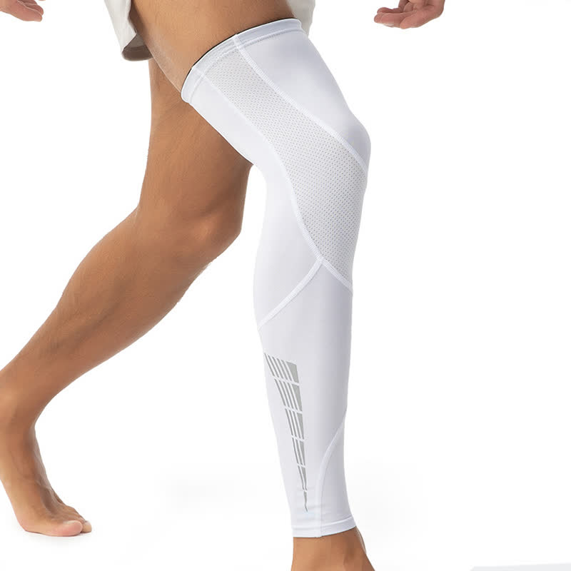Reflektierende, rutschfeste Kompressions-Oberschenkelmanschetten für Radsport - image 4