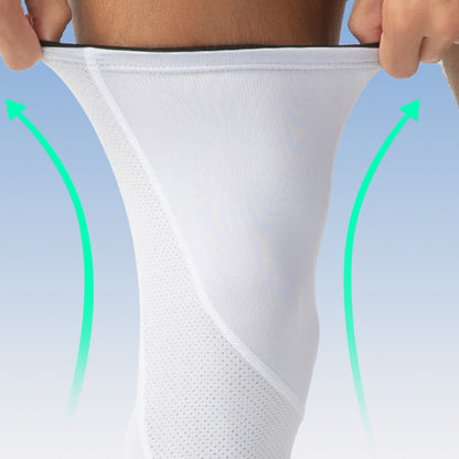 Reflektierende, rutschfeste Kompressions-Oberschenkelmanschetten für Radsport - image 3