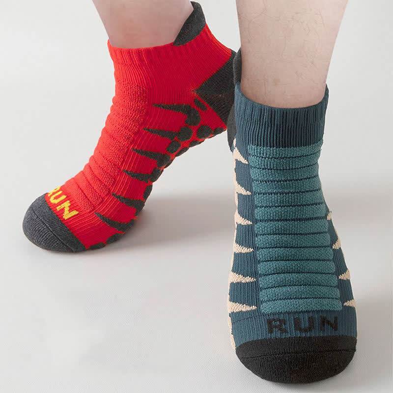 Knöchel-Kompressionssocken mit Griff für Workout in Übergröße (5 Paar) - image 2