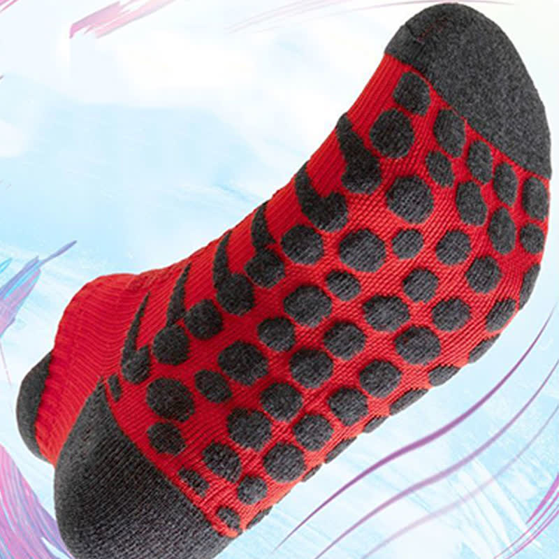 Knöchel-Kompressionssocken mit Griff für Workout in Übergröße (5 Paar) - image 6