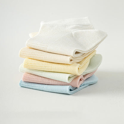 Atmungsaktive Füßlinge aus Maulbeerseide (9 Paar) - image 2