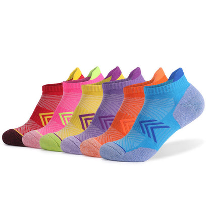 Arrow Colorblock Rutschfeste Knöchel-Kompressionssocken aus Baumwolle (6 Paar) - Mehrfarbig - EU39-42 (US6-8,5) - image 2