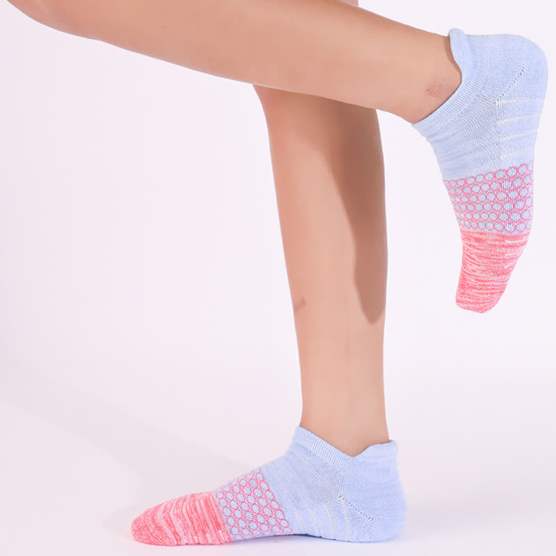 Knöchel-Kompressionssocken aus Baumwolle mit Farbverlaufsblock (8 Paar) - image 3