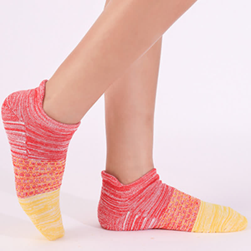 Knöchel-Kompressionssocken aus Baumwolle mit Farbverlaufsblock (8 Paar) - image 8