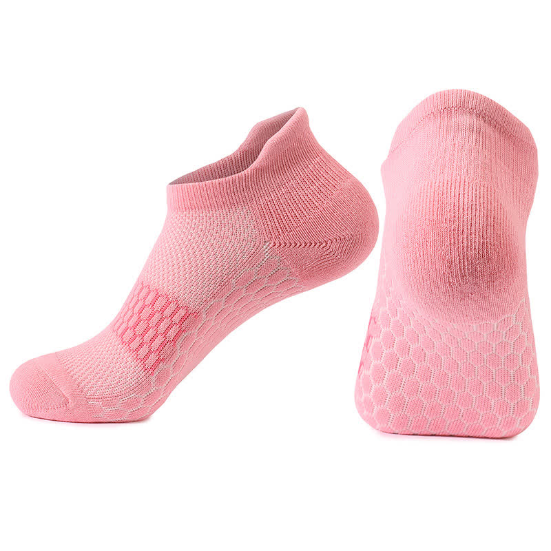 Knöchel-Kompressionssocken aus Baumwolle mit Farbverlaufsblock (8 Paar) - Rosa - EU39-42 (US6-8,5) - image 12