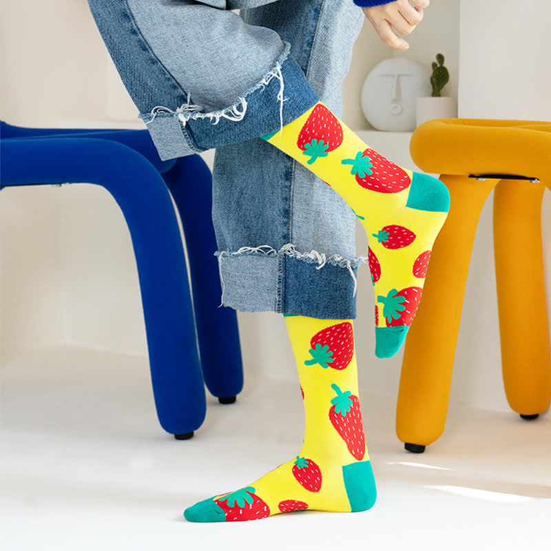 Viertelsocken der Fruits-Serie (6 Paar) - image 3