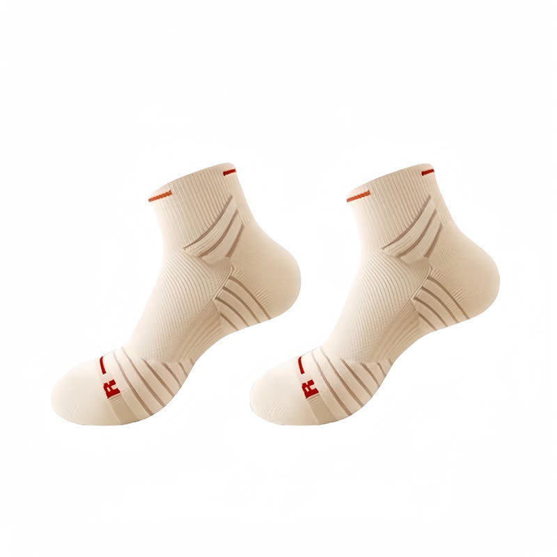 Gepolsterte Knöchel-Kompressionssocken zum Laufen (8 Paar) - Khaki - EU38-45 (US5-11) - image 9