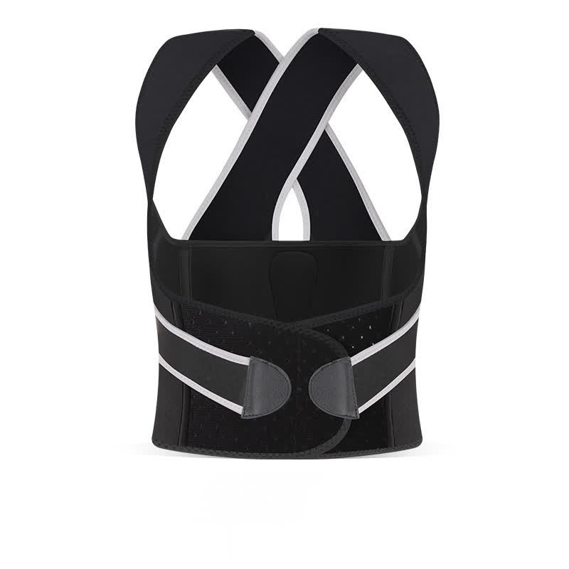 Unsichtbare, atmungsaktive Schulterstütze zur Haltungskorrektur - Schwarz - 2XL - image 6