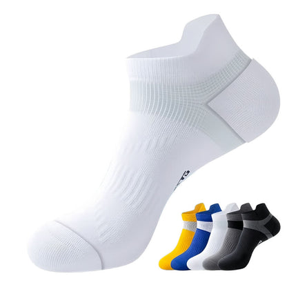 Anti-Blasen-Kompressionssocken aus Baumwolle für sportliche Knöchel (5 Paar) - image 1