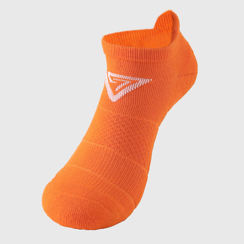 Knöchelkompressionssocken aus Baumwolle mit Dreiecksdruck (7 Paar) - Orange - EU40-44 (US7-10) - image 15